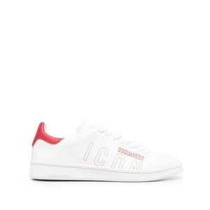 Dsquared2 White Sneakers With Calf Leather - NWT